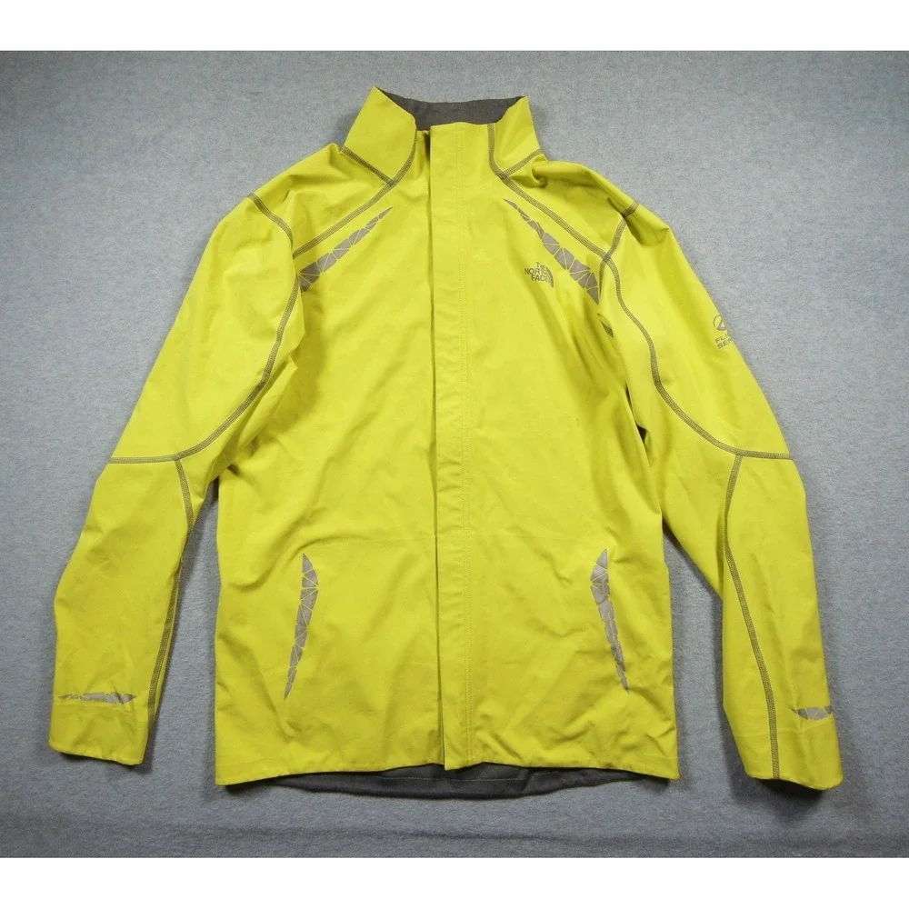 The North Face Jacket Mens Medium Reversible Reflective Flight Series Outdoors